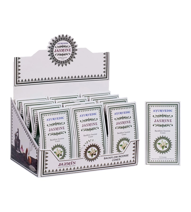 Coni di riflusso dell'incenso ayurvedico